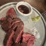 和ビストロ オヘソ - アンガス牛ハラミのグリルステーキ