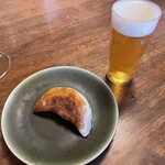イチリン ハナレ - ⑤につける餃子、からの麺　＋ペアリングのビール