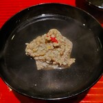 和食や 芦田 - .....茸しんじょうのお吸いもの.....