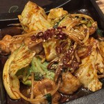 薩摩ごかもん - 国産牛もつ旨辛鉄板焼き