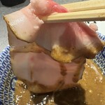 松戸富田麺絆 - 炙りローストの焼豚が特に良かったです
