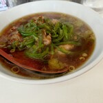 ラーメン壱喜 - ピーマン細切り麺