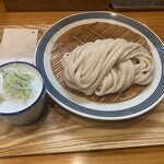 手打ちうどん 上を向いて - 「ざる(うどん)」(税込800円)