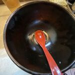 長崎ちゃんぽん・皿うどん 球磨 - 腹パンながら　完飲完食～♫