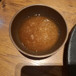 焼肉うしごろ - おろしポン酢です。