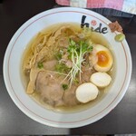 麺や hide - マグロ出汁の中華そば塩