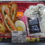 クックデリ御膳 - 料理写真:豚肉野菜巻＆ﾎﾟﾃﾄﾁｰｽﾞ焼き