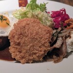 洋食 ハンバーグウィル - ハンバーグプレート