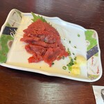 相撲茶屋 ちゃんこ 江戸沢 - 馬刺し