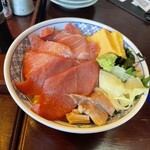 相撲茶屋 ちゃんこ 江戸沢 - 本鮪丼