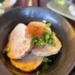 相撲茶屋 ちゃんこ 江戸沢 - あん肝はなかなか良かった