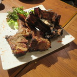 カッチャル バッチャル - ラム・チョップ、ほうれん草とミントのソース4