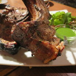 カッチャル バッチャル - ラム・チョップ、ほうれん草とミントのソース1