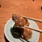 橙 - 前菜～胸肉胡麻ソース～