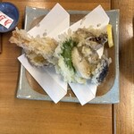 そば処 庄司屋 - 天ぷら盛り合わせ