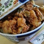 天健 - かき揚げ丼