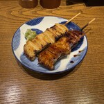 う成ル - 左から白短冊、短冊