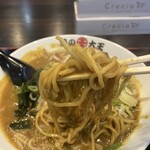 味の大王 - 中太麺が合う