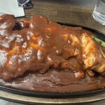 ノンシャラン - 厚切りロースのポークチャップ