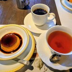 洋食 つばき - 名物プリンとコーヒー、紅茶