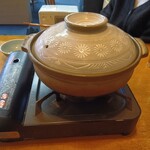 浜辺 - 鍋の状況