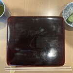 うなぎ 久保田 - 重の様子