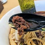 ラーメン おこじょ - これが熊肉だ