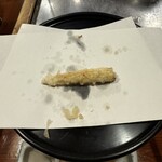 天源・天ぷら専門店 - ヤングコーン　美味いですねー