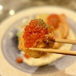 モダン酒場 KANPAI - 【サーモンとイクラの親子レアカツ】　