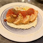 モダン酒場 KANPAI - 【サーモンとイクラの親子レアカツ】