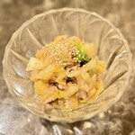 モダン酒場 KANPAI - 【白菜とツナの旨塩ナムル】