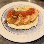 モダン酒場 KANPAI - 【サーモンとイクラの親子レアカツ】