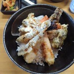天ぷら徳家 - 料理写真:特製かに天丼