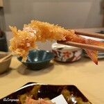 御幸町ささき - 車海老を塩で