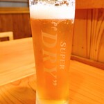 居食屋 侍々 - 『生ビール』