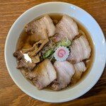 純手揉み中華 れん - チャーシューメン