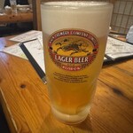 活海酒 - 生ビール