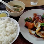 中国料理 御舟 - 酢豚定食