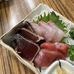 立呑み処 入部酒店 - お造り盛り合せ