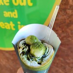 ツリークロップ - 料理写真:抹茶白玉クレープ