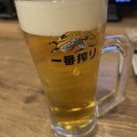 磯丸水産 - ドリンク写真:生ビールです。