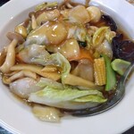 老姜農家院 - 中華飯アップ