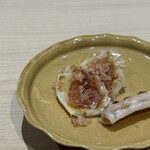 すし宮川 - 百合根 唐墨 唐墨餅