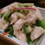 いなせや ハナレ - ササミ梅合え