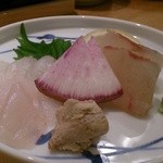 いなせや ハナレ - 的鯛(肝つき)