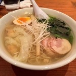 藤井 - 鶏塩海老わんたん麺