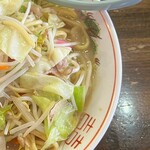 一楽ラーメン - 大盛りちゃんぽん　右