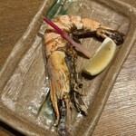 大漁酒場 魚樽本店 - 大海老塩焼き ¥760