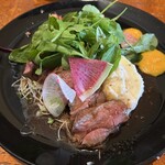 Toshi - ミートorフィッシュランチ（ラム肉）