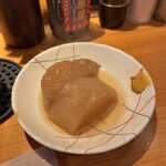 赤垣屋 - おでん大根180円